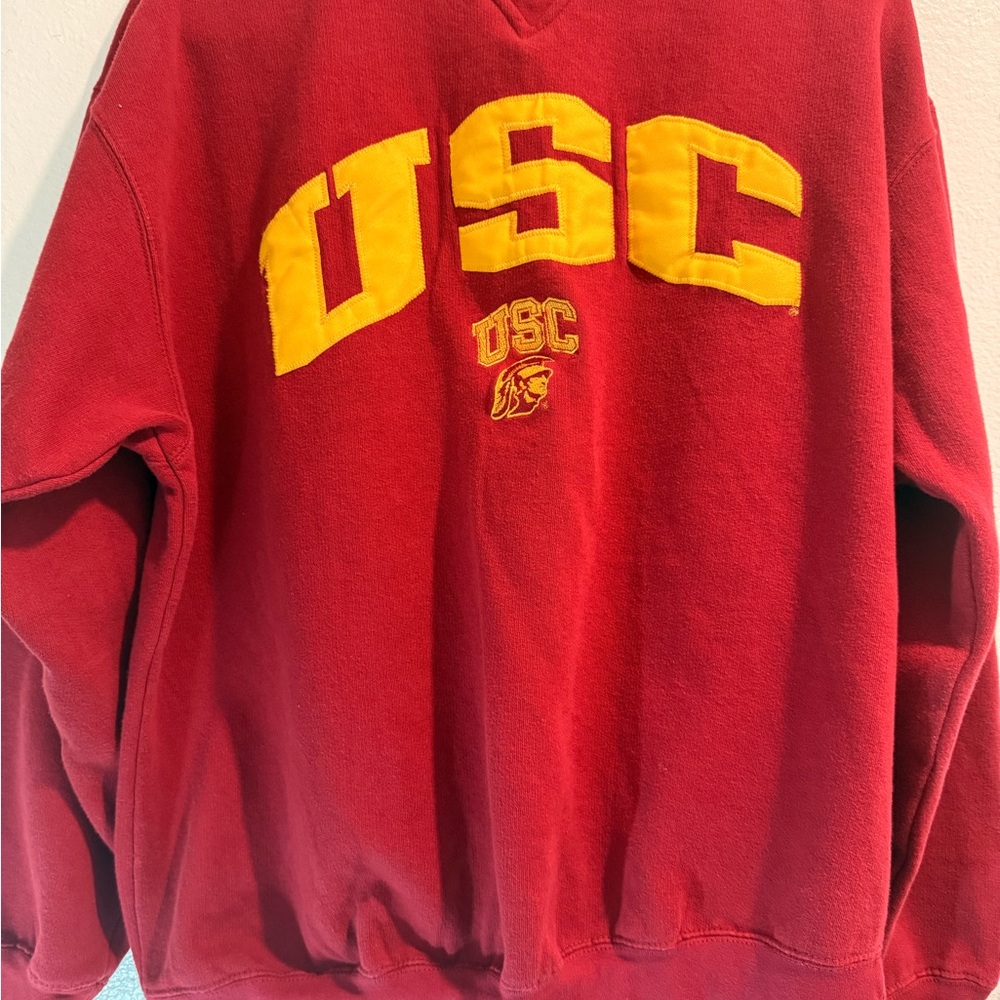 USC Red and Yellow Men's Sweater